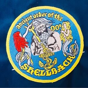 U.S. NAVY Ancient Order of the Shellback Microplush and Sherpa Throw/Blanket
